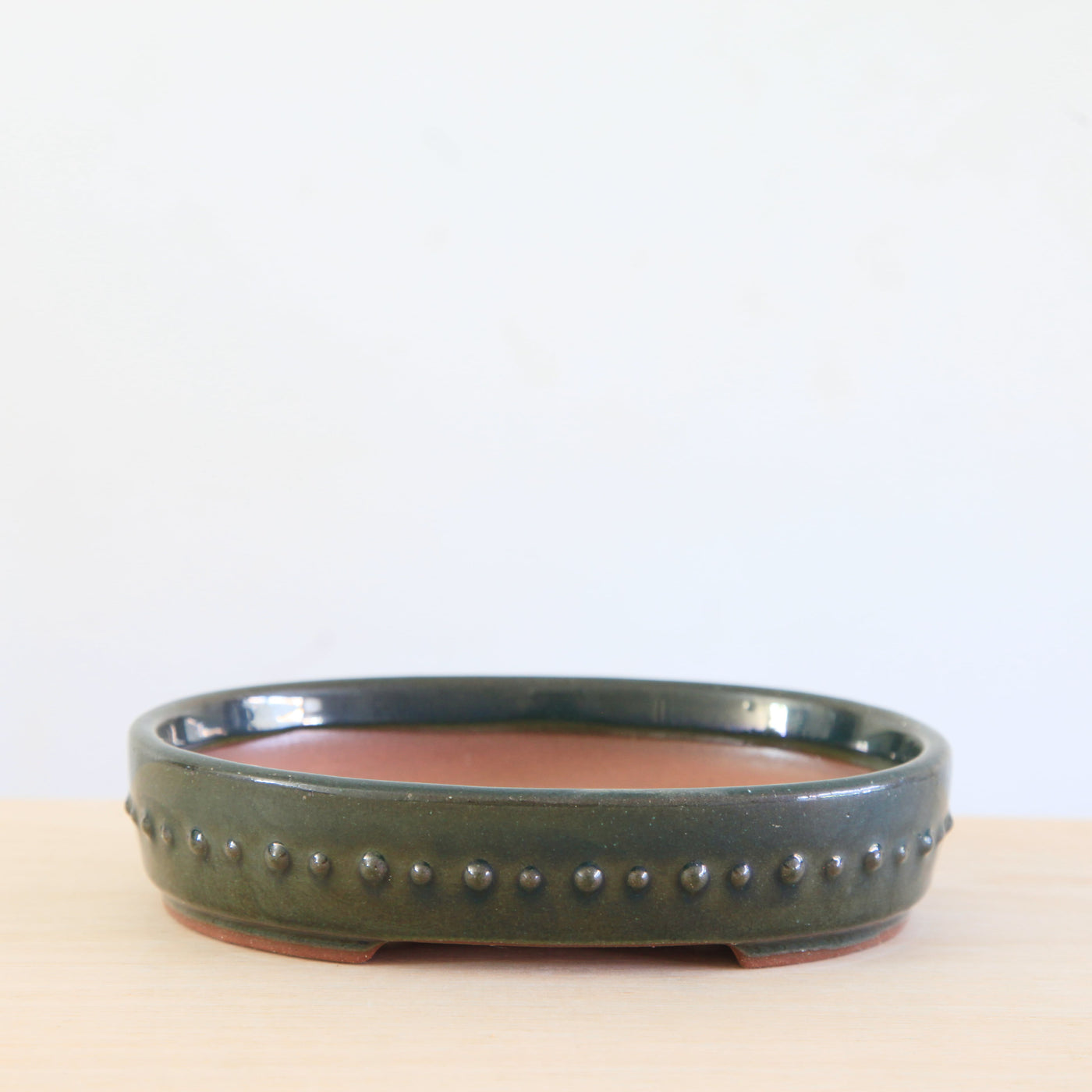 Geglazuurde Ovale Bonsaipot