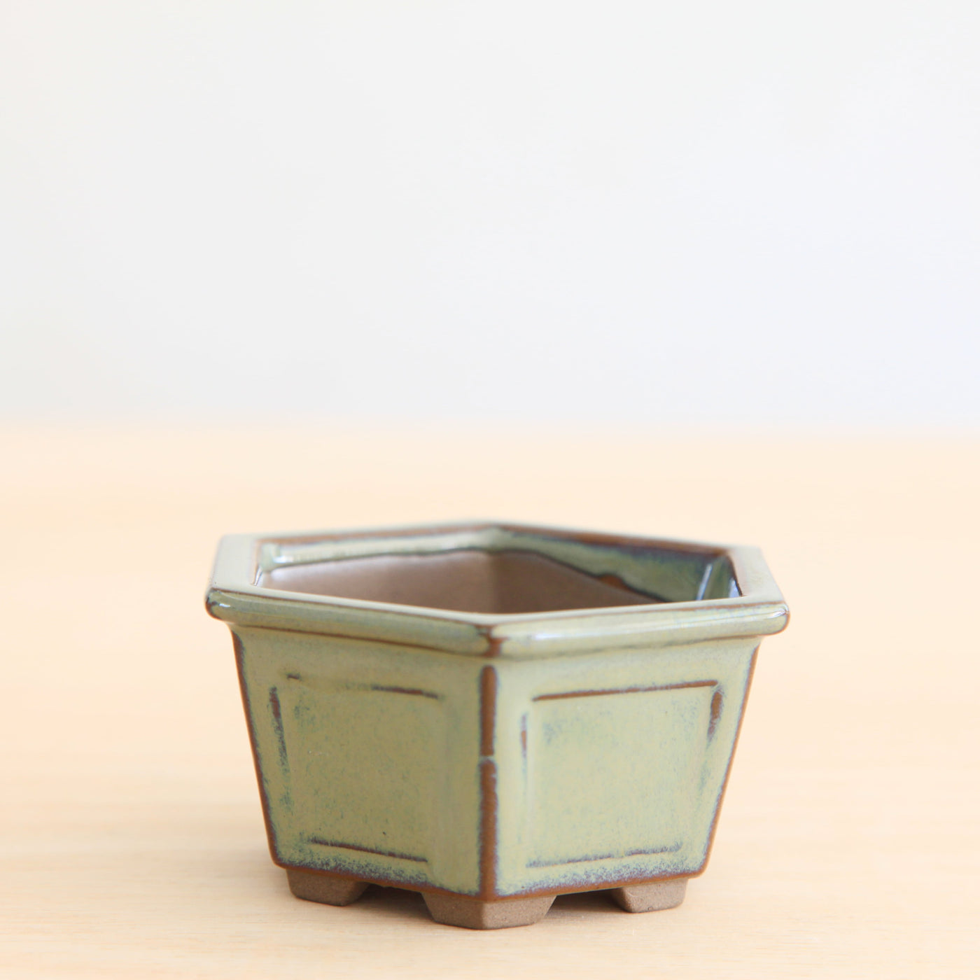 Bonsai Pot 'zeshoekig'