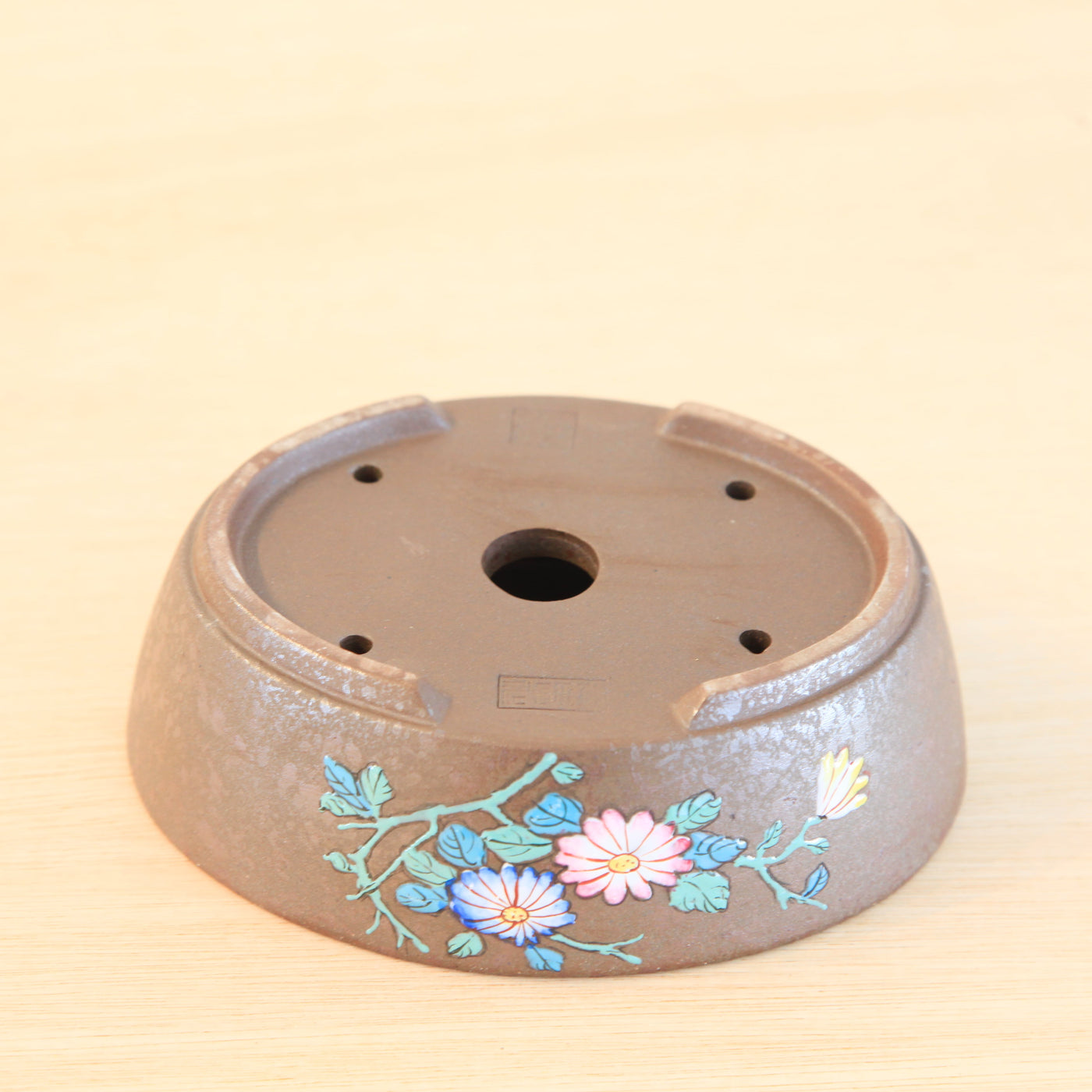 Ongeglazuurde Ovale Bonsaipot