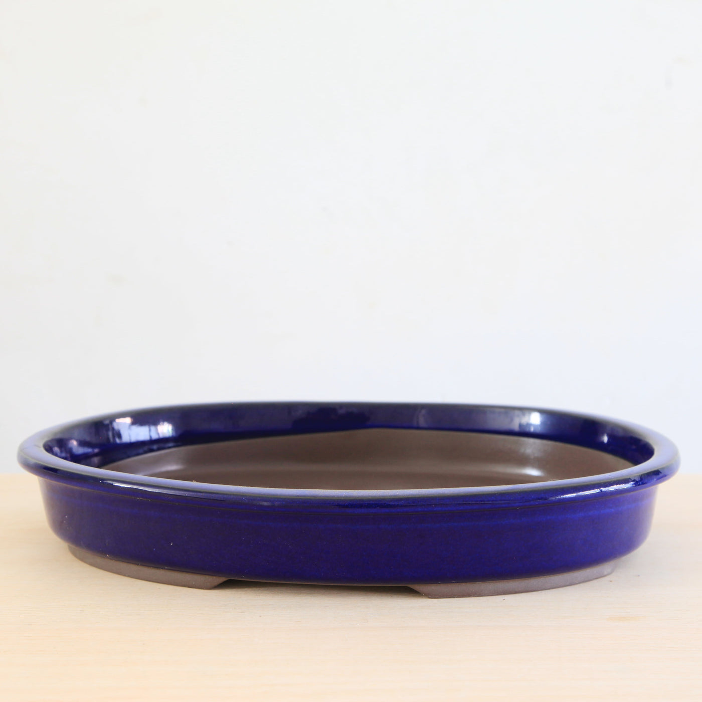 Geglazuurd Ovale Bonsaipot