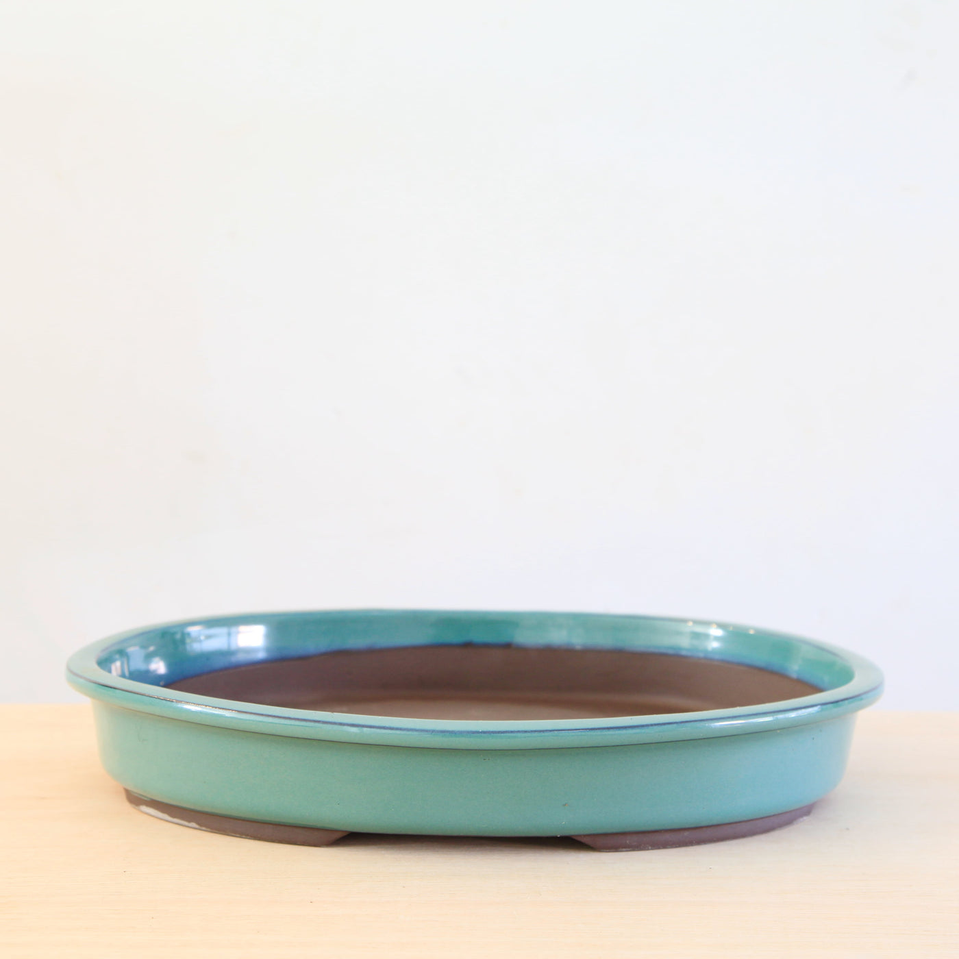 Geglazuurde Ovale Bonsaipot