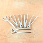 Bonsai Gereedschapset '6 delig' RVS